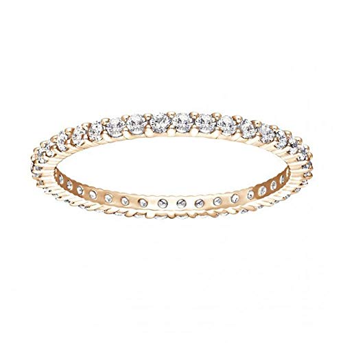 Preisvergleich Produktbild SWAROVSKI Damen-Ringe Edelstahl Kristall '- Ringgröße 60 5095330