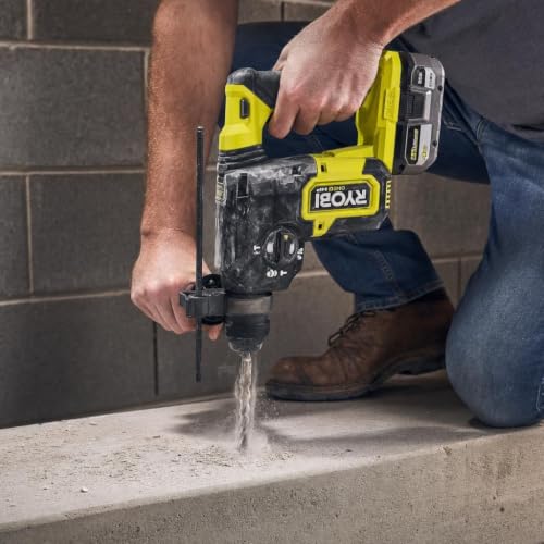 ONEAND HP 18V BRUSHLESS Cordless 1 in. SDS-Plus Rotary Hammer Drill Tool ONLY - image 4