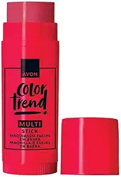 Avon Color Trend Multi Stick Maquiagem Facial em Barra Rose Pop, 6,5g, Uso Adulto Unissex, Beleza em Massa