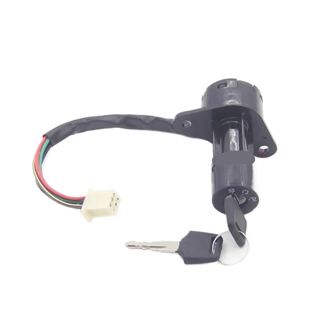 Interruptor Encendido para GS125 GS150 125cc 150cc | Bloqueo interruptor encendido motocicleta tapa combustible 6 cables para GS125 GS150 125cc 150cc
