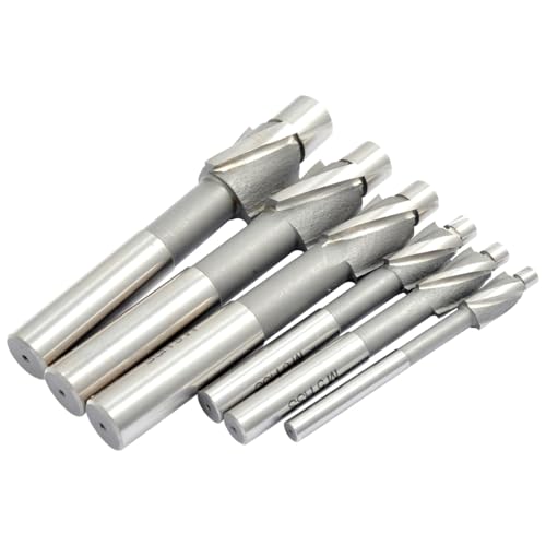 Hhip 2007-0001 M4-M12 Hss 3 Flute Straight Shank Solid Pilot Counterbore 6-Piece Set thumb #1