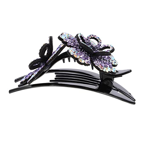 WOFASHPURET Clip Cristal Flor Para Peinados Horquilla Para Damas Accesorio De Moda Color