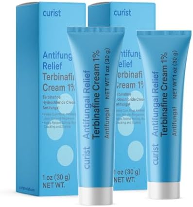 Curist Terbinafine Cream Antifungal 1oz (2 Pack Foot) Fungus Trea...
