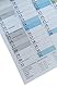 Din A1 Wandkalender für 2026, 14 Monate, Jahreskalender Monatsübersicht, (84,1 cm x 59,4 cm),Planer Termine, bspw. für Büro, Zuhause, Jahresplaner, Monatsplaner, Familienkalender, Kalender gefaltet