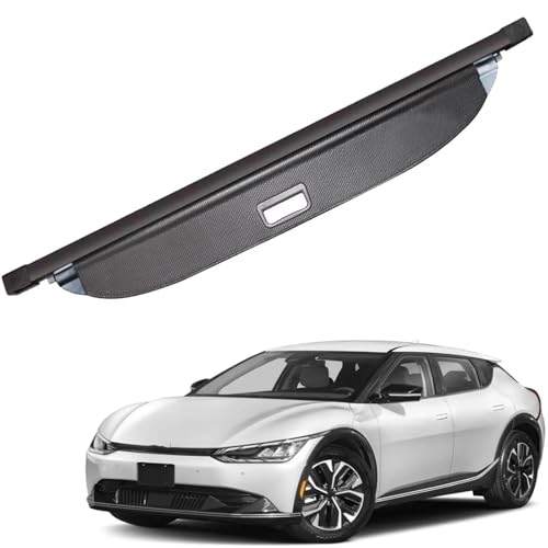 Separador de carga Kia EV6 2021-2025 con acabado estilo carbono 2