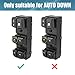X AUTOHAUX Master Power Door Window Switch AUTODOWN for Hyundai Elantra 2011 2012 2013 2014 2015 No.93570-3X000 Left Driver Side