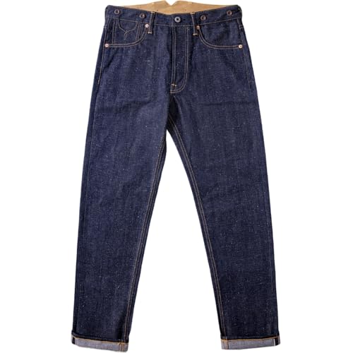 Red Tornado 'Snowy' NEP 14oz Selvedge Raw Denim Pants Tapered Fit