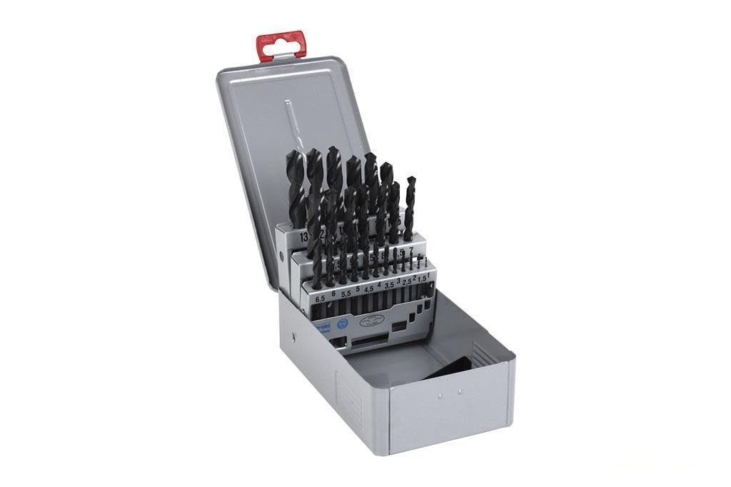 Set metálico brocas HSS, 1-13 mm,(medios) 25 Piezas