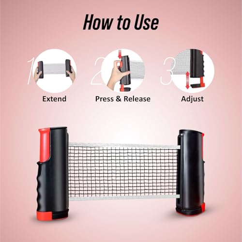 Image of Vector X Cyber Table Tennis Playset (2 Racquets + 3 Balls + 1 Net) (Ball) Table Tennis Racquet and T.T Balls Set with Table Tennis Net (Multi-Color) (Cyber- Full T.T Set)
