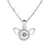 Ketting van 925 sterling zilver GLYP temperament, harthanger, engelsroefer, pompoenketting, verjaardagscadeau voor…