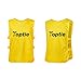 TopTie Custom Scrimmage Training Vests Soccer Bibs Sports Pinnies Volunteer Vest for Adult/Youth-LightBlue-XL