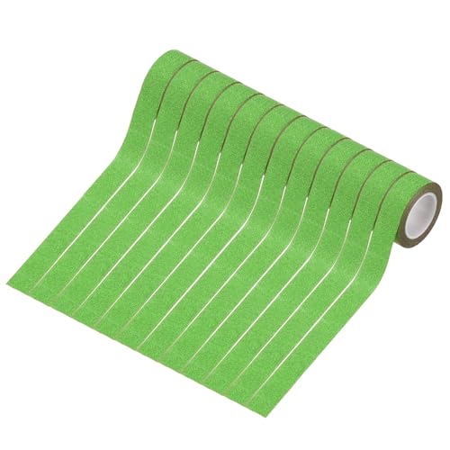 Cinta Washi brillante verde PATIKIL: pegatina decorativa para diario y manualidades