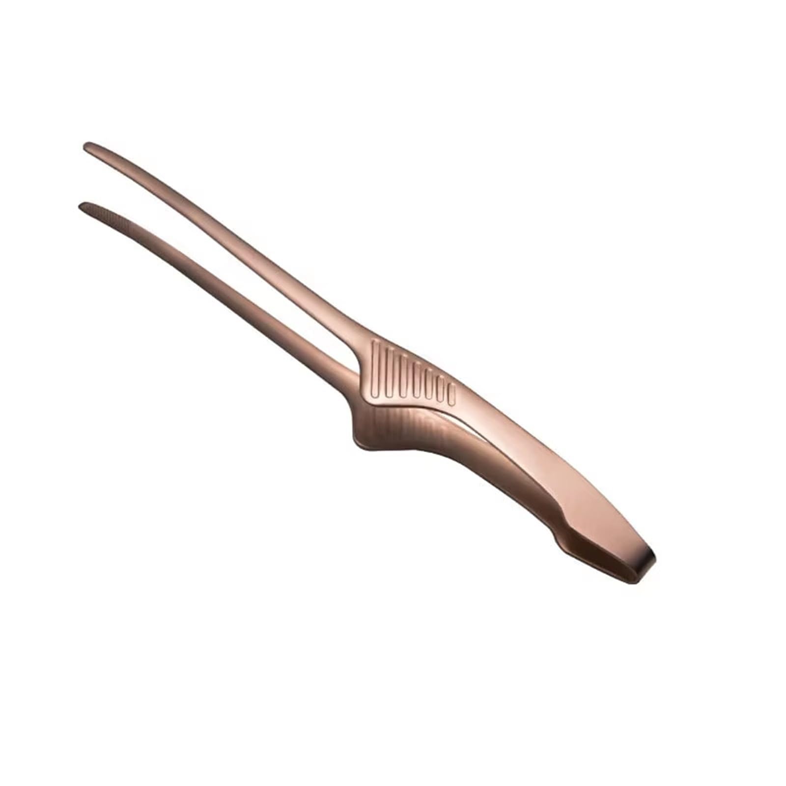 Pinzas para barbacoa, Pinzas de cocina acero inoxidable Multicolor Antideslizante Resistente al calor(Rose Gold)