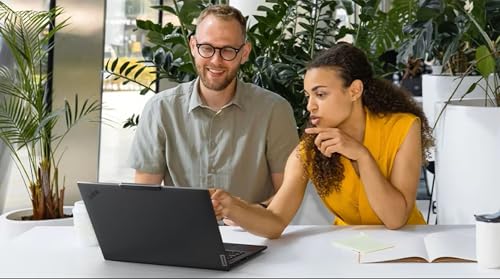 Image of Lenovo ThinkPad T14 Gen 6 Laptop with AMD Ryzen AI 7 PRO 350 Processor, 14 inch WUXGA 400Nits Anti-Glare Touchscreen, 512GB SSD, 5MP RGB+IR Cam, 16GB LPDDR5 Memory, Radeon 860M, FP Reader, and Win 11 Pro