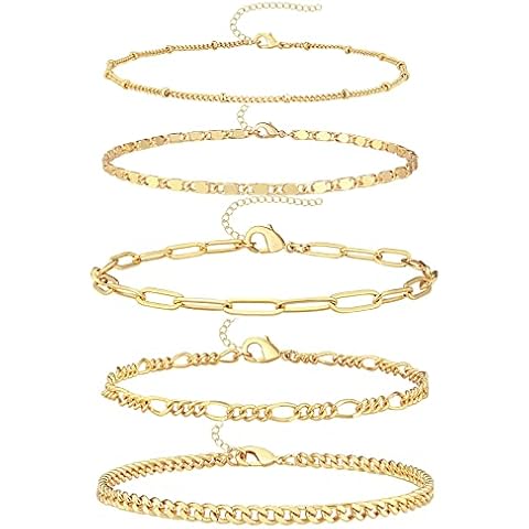 Gokeey Gold Anklet Set Cover