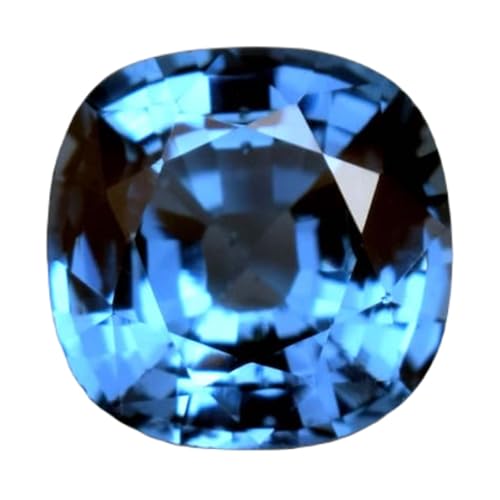 Coussin topaze bleue naturelle 10,65 mm GH_NAT_08850 pour création de bijoux et bague DIY