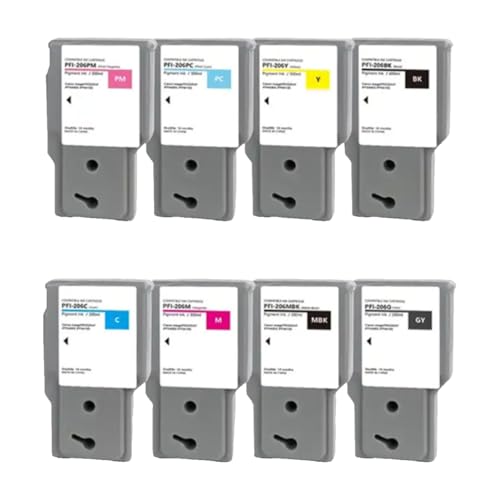 Cartouche PFI-206 G haute précision pour des tracés nets sur imprimante IPF6450