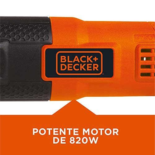 Black Decker Esmerilhadeira Angular, Esmerilhadeira com Controle de Velocidade, Ferramenta Acompanha