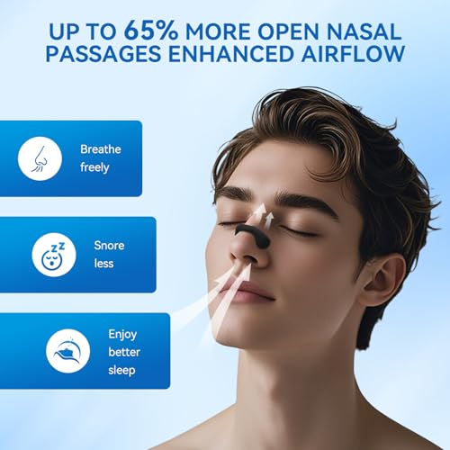 image for Okica Nasal Strips for Snoring,Extra Strength Snoring Solution Nose St
