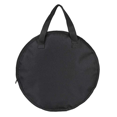Bnineteenteam Dumb Drum Bag, tragbare 12-Zoll-Dumb Drum Practice Pad Bag Schwarz Oxford Tuch Tragetasche Fall Musikinstrumentenzubehör