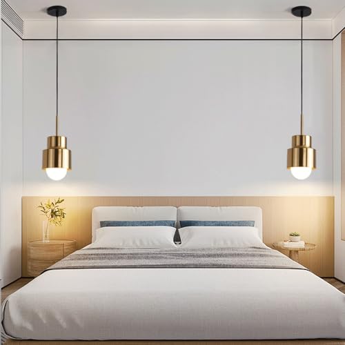 Lustre de base E27 à abat-jour métallique orienté vers le bas pour éclairage de table