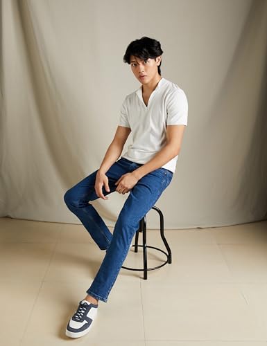 Image of Amazon Brand - Symbol Men's Relaxed Fit Mid Rise Jeans