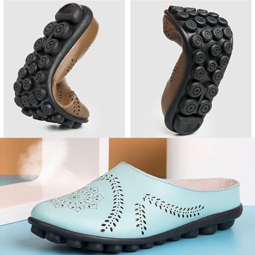 Owlkay Shoes for Women Owlkay Casual All-Match Hollow Slippers Slip On Owlkay Sandals for Women4