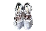 Weich und angenehm zu tragen. ELSA & ANNA UK1stChoice-Zone Gute Qualität Mädchen Schuhe Prinzessin Schnee Königin Gelee Partei Schuhe Sandalen (EUR-29 (Innenlänge: 18cm), Weiß)