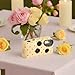 Weddingstar Disposable Camera with Flash - Single Use 35mm Film Camera for Wedding or Party Favors - Gold Hearts