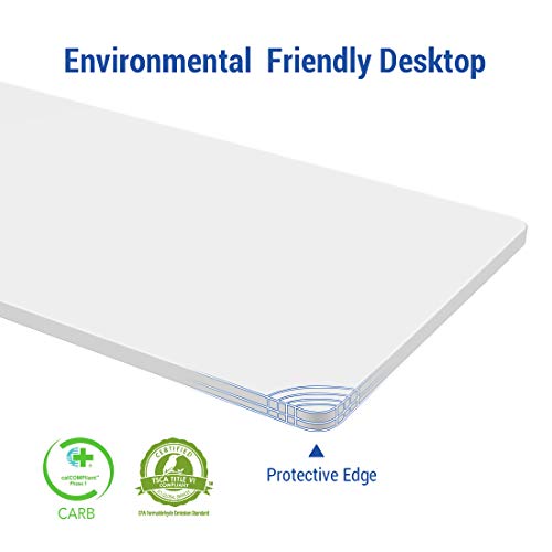Flexispot 48" Adjustable Standing Desk - White - Image 4