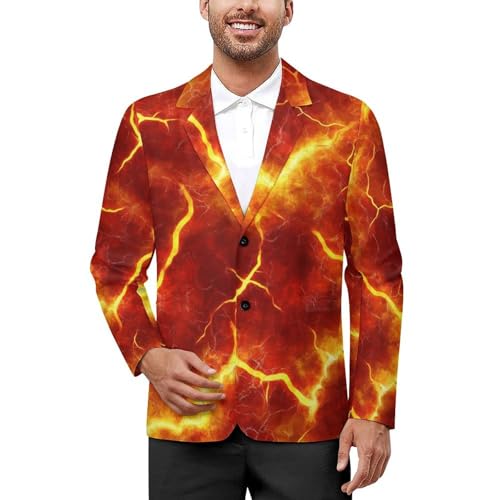 Red Lava Mens Blazer Lightweight Sport Coat Two Button Suit Jackets