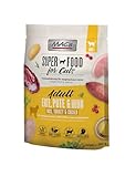 Mac's Cat Trockenfutter | Probierpaket 4 x 300g | Getreidefrei | mit Omega 3+6 | Trockenvollnahrung für ausgewachsene Katzen