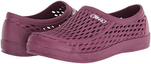 TECS Women's Summer Slip On Classic Clog Water Shoes - Lightweight, Easy to Clean and Cushioned Insole Purple | Image 6