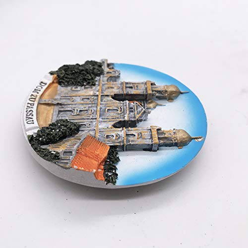 Imán Decorativo Dom Zu Passau Resin Pequeño miniatura 4