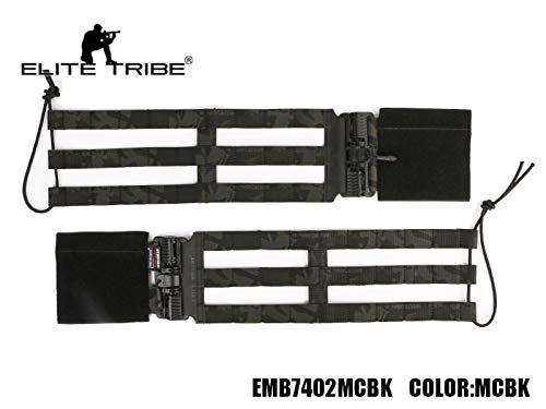 Elite Tribe Emerson Tactical Cummerbund Quick Release Mounting Strap For Vest Jpc/419/420 (Multicam Black) #TOP1