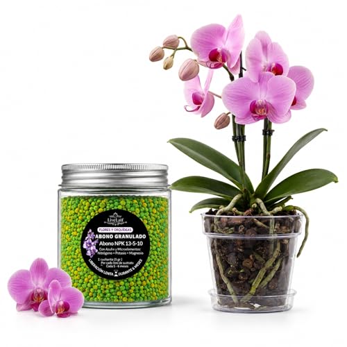 LiveLaif®- 150 gr Abono Orquideas NPK Liberacion Lenta 6 meses