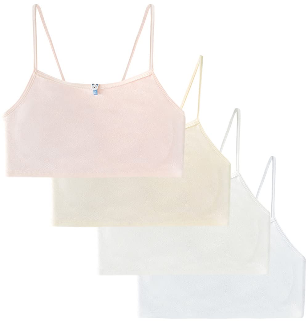 HerepaiTraining Bras for Girls Seamless Cami Bralettes Sports Striped Vest