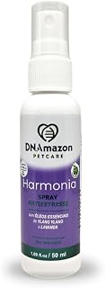 Spray Antiestresse Harmonia DNAmazon PETCARE para Cães e Gatos 50 ml Natural e Vegano