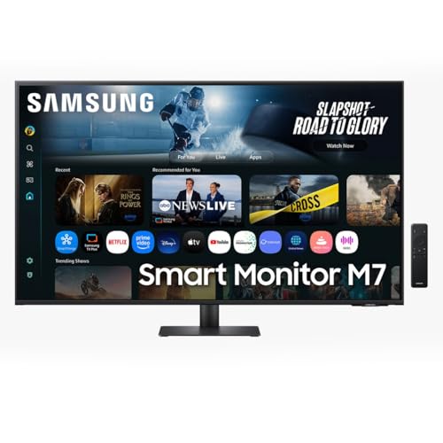 Samsung Smart Monitor M7 (S43FM702), Flat 43'', 3840x2160 (UHD 4K),