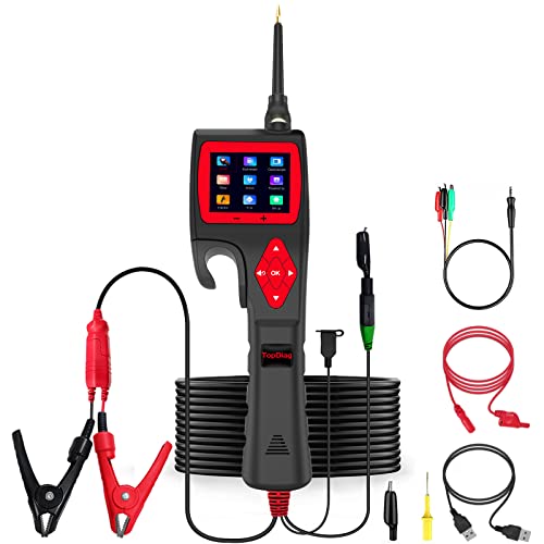 Image of Original TopDiag P200 Automotive Circuit Tester, Power Circuit Probe Kit, 9~30V with Multimeter (P200)