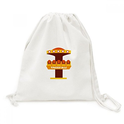 Sac de voyage cordon coulissant motif chute libre