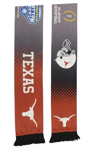 Official 2025 College Football Playoff Cotton Bowl Matchup Ohio State vs Texas Printed Scarf 1-10-25, LLC3