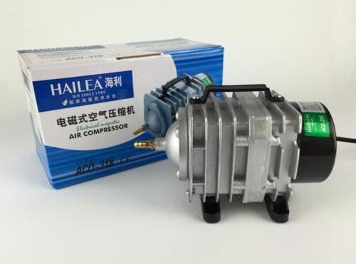 70L/min 35W Hailea ACO-318 compresor de aire electromagnético, acuario