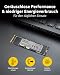 Intenso 250GB M.2 SSD PCIe Premium, bis zu 2100 MB/s, (PCI Express Gen.3x4 NVMe 1.3, Solid State Drive)
