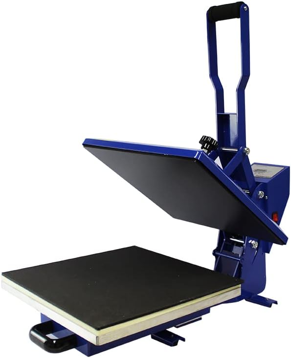 Heat Press Machine with Slider Draw HPC480-2 High Pressure 38x38 cm Sublimation Printing for T Shirt, Cushion Cover, Fabrics, Ceramics, Metals