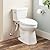 Signature Hardware 483546 Rilla 1.28 GPF Two Piece Elongated Toilet - Bidet Seat Included - White