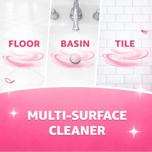 Image of Lizol Fresh & Clean Bathroom Cleaner | Floral | 1L | 10X Better Cleaning | Upto 12Hrs Fragrance| Multi Surface Clean Floors, Basin, Tiles