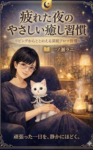 疲れた夜のやさしい癒し習慣: リビングからととのえる深眠アロマ習慣
