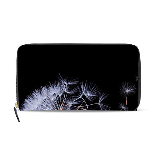 Portefeuille long en cuir pissenlit parfait pour vos sorties et voyages
