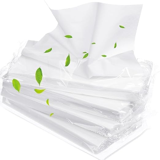 2-Ply Facial Tissue Paper Napkins – Pack of 4 (200 Sheets Each) | Ultra-Soft, Skin-Friendly, Absorbent & Disposable | Ideal for Home, Office, Travel & Daily Use | 100 Pulls Each Pack |-picture-10